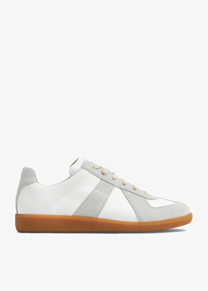Maison Margiela Replica German Army Trainer White Grey - Image 5