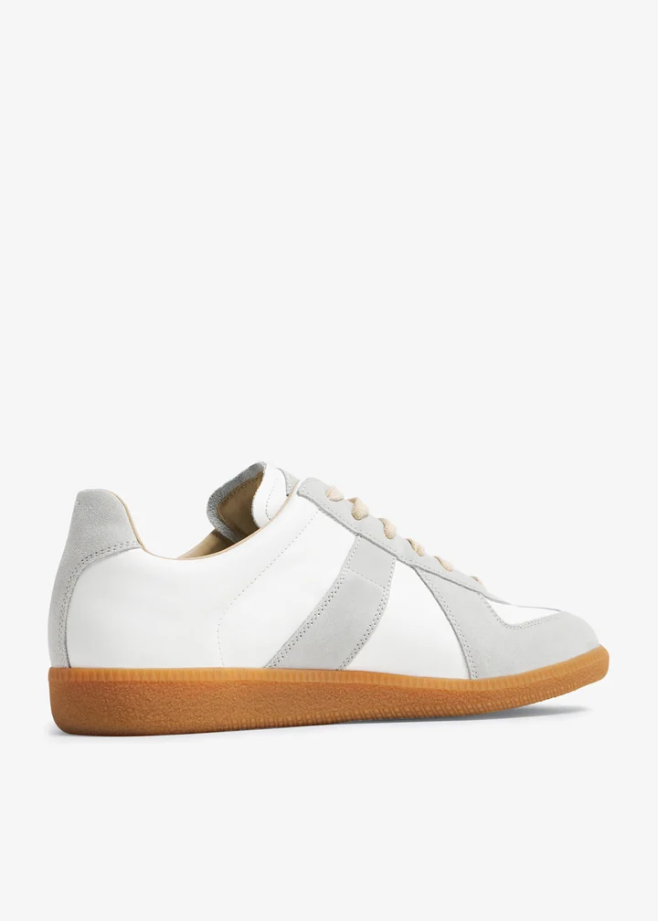Maison Margiela Replica German Army Trainer White Grey - Image 3