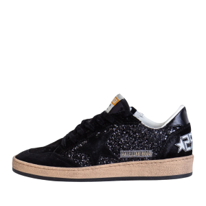 Golden Goose Ball Star Black Glitter