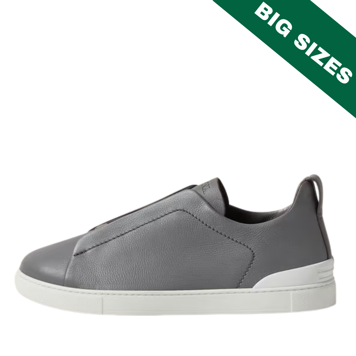 ZEGNA Grey Mélange Triple Stitch™ SECONDSKIN