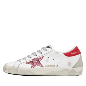 Golden Goose SSENSE Exclusive White RED Super-Star